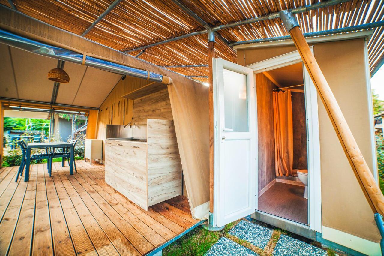 Armenistis Camping & Bungalows Sarti Exterior foto